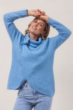 Load image into Gallery viewer, SEE SAW MOSS STITCH COWL KNIT