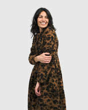 Load image into Gallery viewer, ALEMBIKA COCOON COAT, LEOPARD