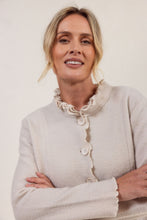 Load image into Gallery viewer, SEE SAW WOOL RUFFLE TRIM JACKET