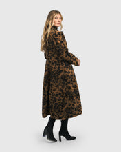 Load image into Gallery viewer, ALEMBIKA COCOON COAT, LEOPARD