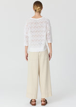 Load image into Gallery viewer, POL ROSIN POINTELLE TEE - WHITE
