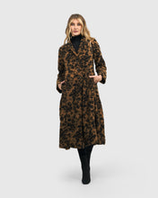 Load image into Gallery viewer, ALEMBIKA COCOON COAT, LEOPARD