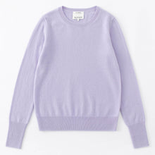 Load image into Gallery viewer, ALEGER 100% Cashmere Slim Fit Knit - Light Iris