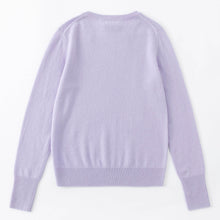 Load image into Gallery viewer, ALEGER 100% Cashmere Slim Fit Knit - Light Iris