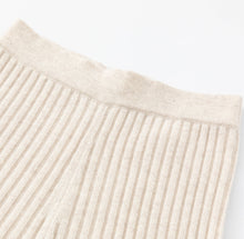 Load image into Gallery viewer, ALEGER Cashmere Blend Rib Pant - Shell