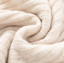 Load image into Gallery viewer, ALEGER Cashmere Blend Rib Pant - Shell