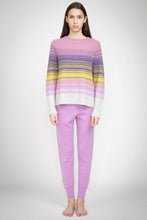 Load image into Gallery viewer, ALEGER Cashmere Blend Ombre Sweater - Lilac Haze