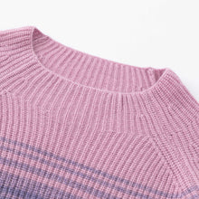 Load image into Gallery viewer, ALEGER Cashmere Blend Ombre Sweater - Lilac Haze