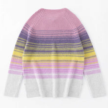 Load image into Gallery viewer, ALEGER Cashmere Blend Ombre Sweater - Lilac Haze