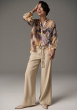 Load image into Gallery viewer, POL COLLAGE SILK TOP