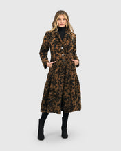 Load image into Gallery viewer, ALEMBIKA COCOON COAT, LEOPARD