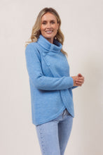 Load image into Gallery viewer, SEE SAW MOSS STITCH COWL KNIT