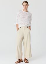 Load image into Gallery viewer, POL ROSIN POINTELLE TEE - WHITE