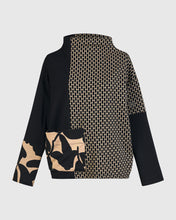 Load image into Gallery viewer, ALEMBIKA JACQUARD FUNNEL NECK TOP