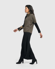 Load image into Gallery viewer, ALEMBIKA JACQUARD FUNNEL NECK TOP