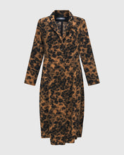 Load image into Gallery viewer, ALEMBIKA COCOON COAT, LEOPARD