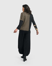 Load image into Gallery viewer, ALEMBIKA JACQUARD FUNNEL NECK TOP