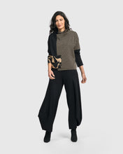 Load image into Gallery viewer, ALEMBIKA JACQUARD FUNNEL NECK TOP
