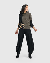 Load image into Gallery viewer, ALEMBIKA JACQUARD FUNNEL NECK TOP