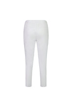 Load image into Gallery viewer, VASSALLI Elastic Waist Drawstring 7/8 Pants - White