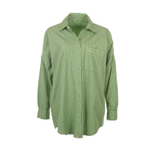 Load image into Gallery viewer, Funky Staff Donna Stripes Blouse - Opal - 50% OFF