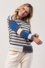 Load image into Gallery viewer, SEE SAW WOOL STRIPE SWEATER
