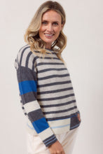 Load image into Gallery viewer, SEE SAW WOOL STRIPE SWEATER
