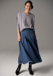 POL BENNET DRAPE BACK KNIT