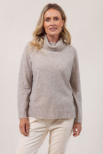 Load image into Gallery viewer, SEE SAW MERINO ROLL NECK SWEATER
