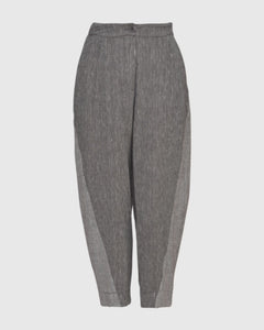 ALEMBIKA Stripe Linen Pant