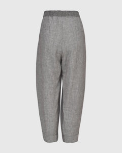 ALEMBIKA Stripe Linen Pant