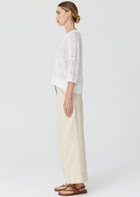 Load image into Gallery viewer, POL ROSIN POINTELLE TEE - WHITE
