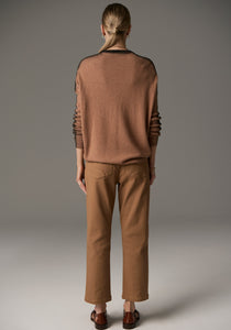 POL AYLA PAINTED KNIT
