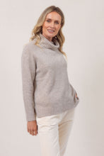 Load image into Gallery viewer, SEE SAW MERINO ROLL NECK SWEATER
