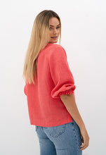 Load image into Gallery viewer, Humidity Lifestyle Talum Blouse - Poppy
