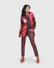Load image into Gallery viewer, ALEMBIKA Crinkle Shirt - Magenta
