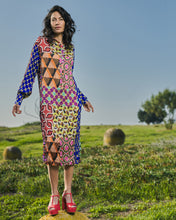 Load image into Gallery viewer, ALEMBIKA Lucy Kaleidoscope Maxi Dress
