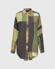 Load image into Gallery viewer, ALEMBIKA Crinkle Shirt - Olive
