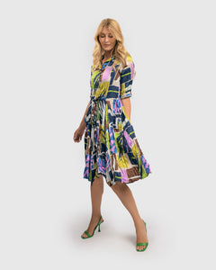 ALEMBIKA Abstract Crush Dress