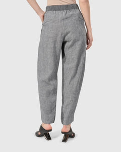 ALEMBIKA Stripe Linen Pant