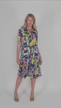 Load and play video in Gallery viewer, ALEMBIKA Abstract Crush Dress - 30% OFF
