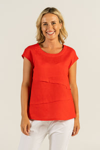 SEE SAW Extended Sleeve Layer Top