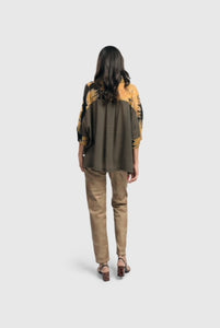 ALEMBIKA Chiffon Shirt Top - 30% OFF