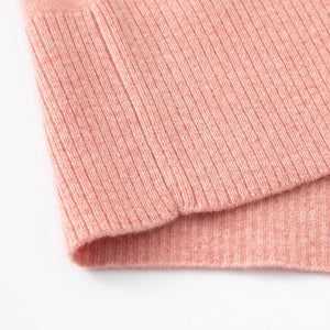 ALEGER Cashmere Blend Oversized Crew - Coral - 30% OFF