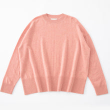 Load image into Gallery viewer, ALEGER Cashmere Blend Oversized Crew - Coral - 30% OFF
