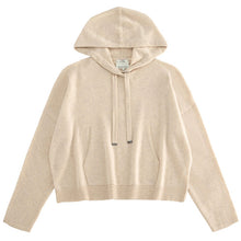 Load image into Gallery viewer, ALEGER Cashmere Oversized Hoody - Latte - 30% OFF
