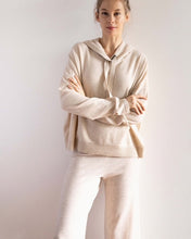 Load image into Gallery viewer, ALEGER Cashmere Oversized Hoody - Latte - 30% OFF
