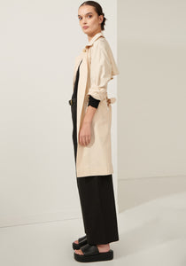 POL Focus Trench Coat - Natural - 30% OFF